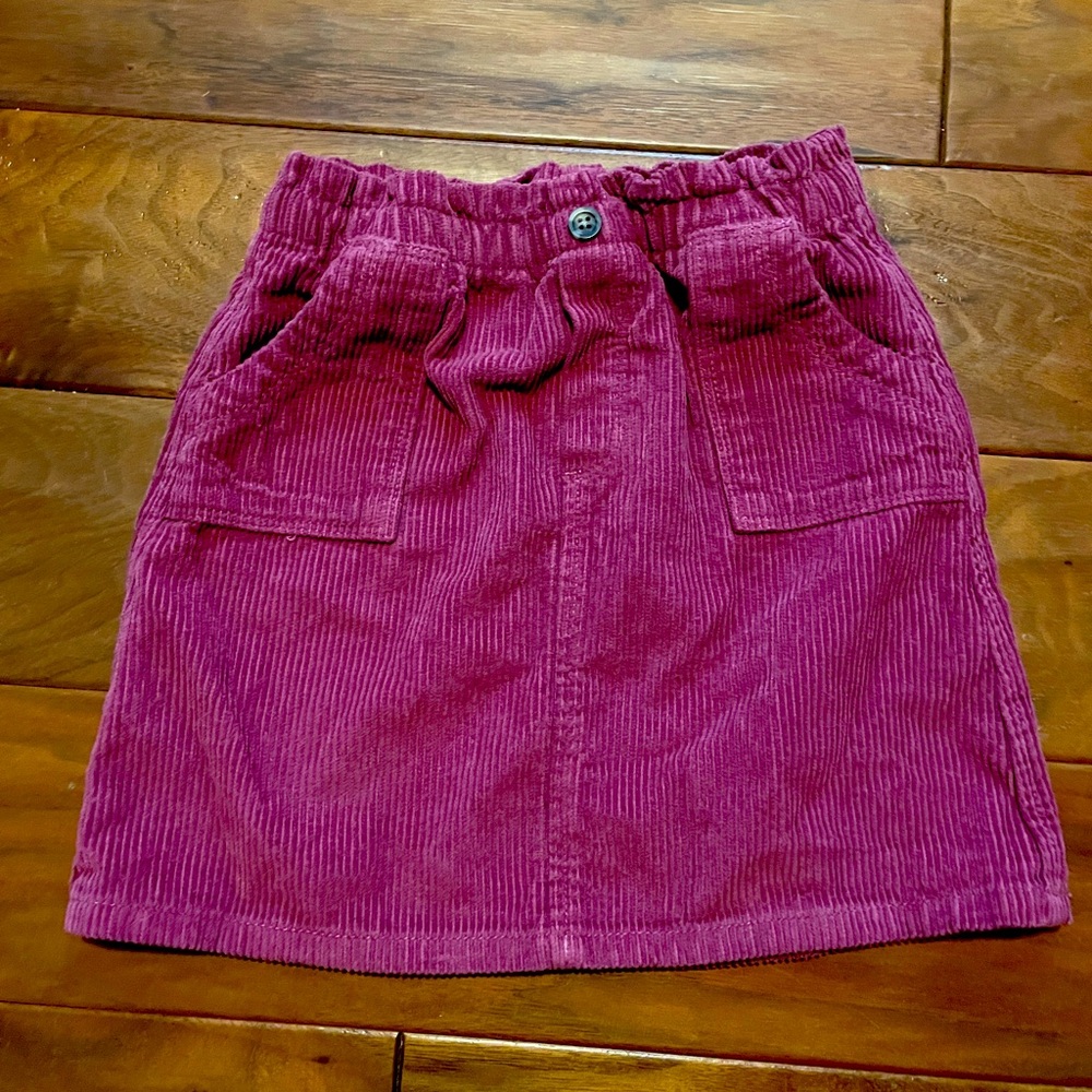 Corduroy Skirt